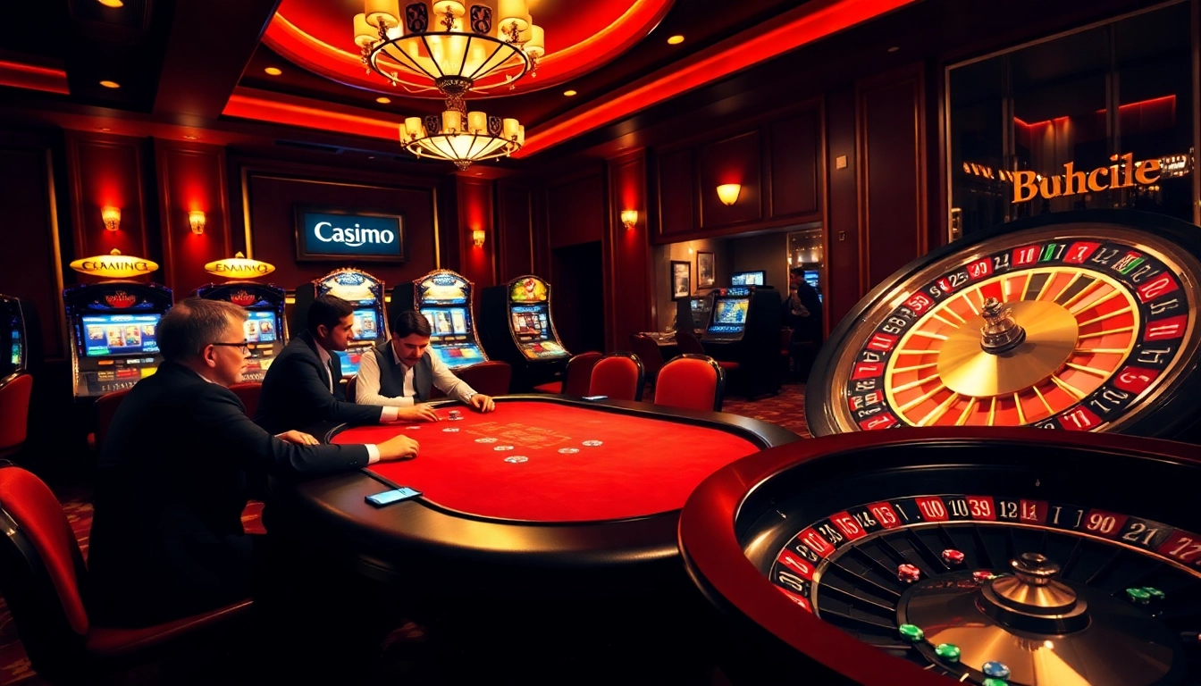 Des joueurs engagés autour d'une table de poker luxueuse illustrant les expériences des sites de paris sportifs.