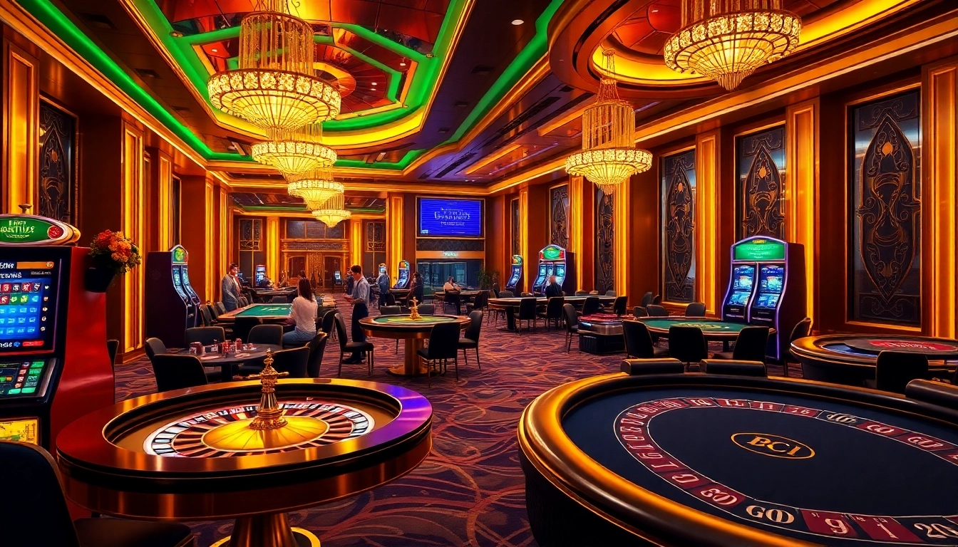 Des parties de jeu passionnantes dans un casino Bitcoin mettant en avant des tables à enjeux élevés et des machines dynamiques